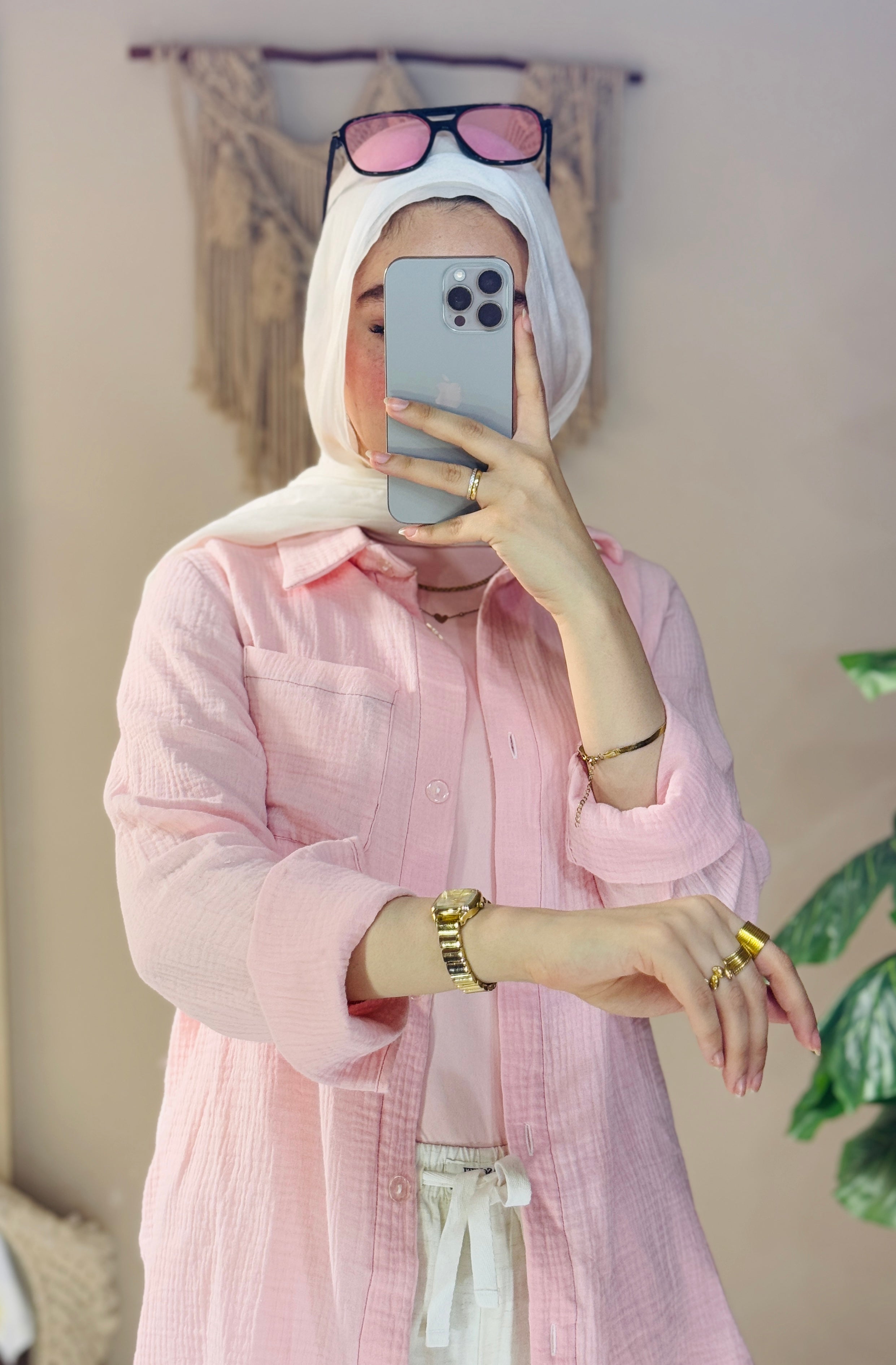 شميز الصيف 🏖️ Pink
