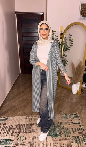 Lined Long Chemise🤍