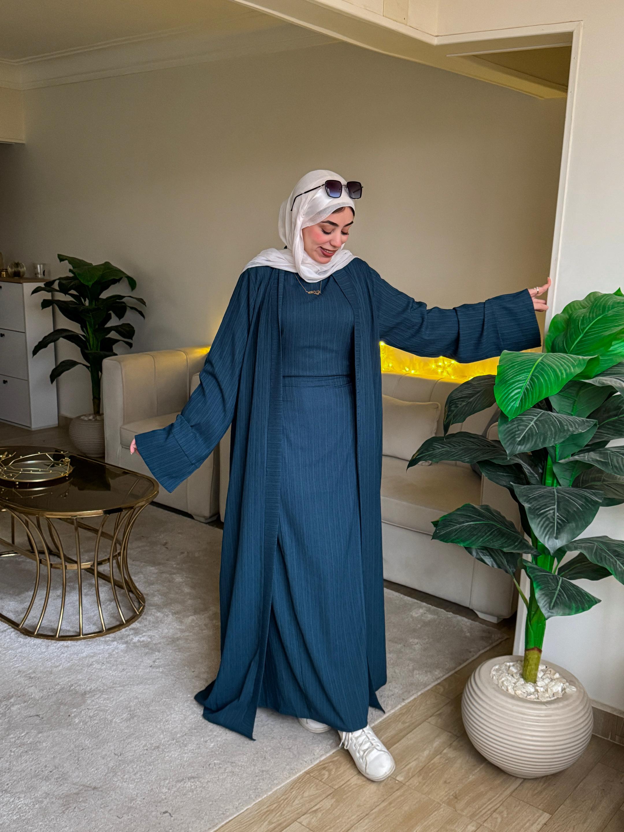 Layal kaftan🌙 Navy