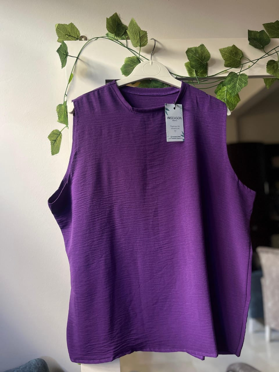 Basic Top🎽 Violet