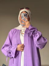 Linen Kaftan Purple