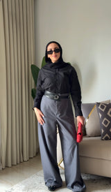 Classic Line Pants Small: من 55 حتى 62 كيلو Grey