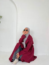 Classic Dress Burgundy
