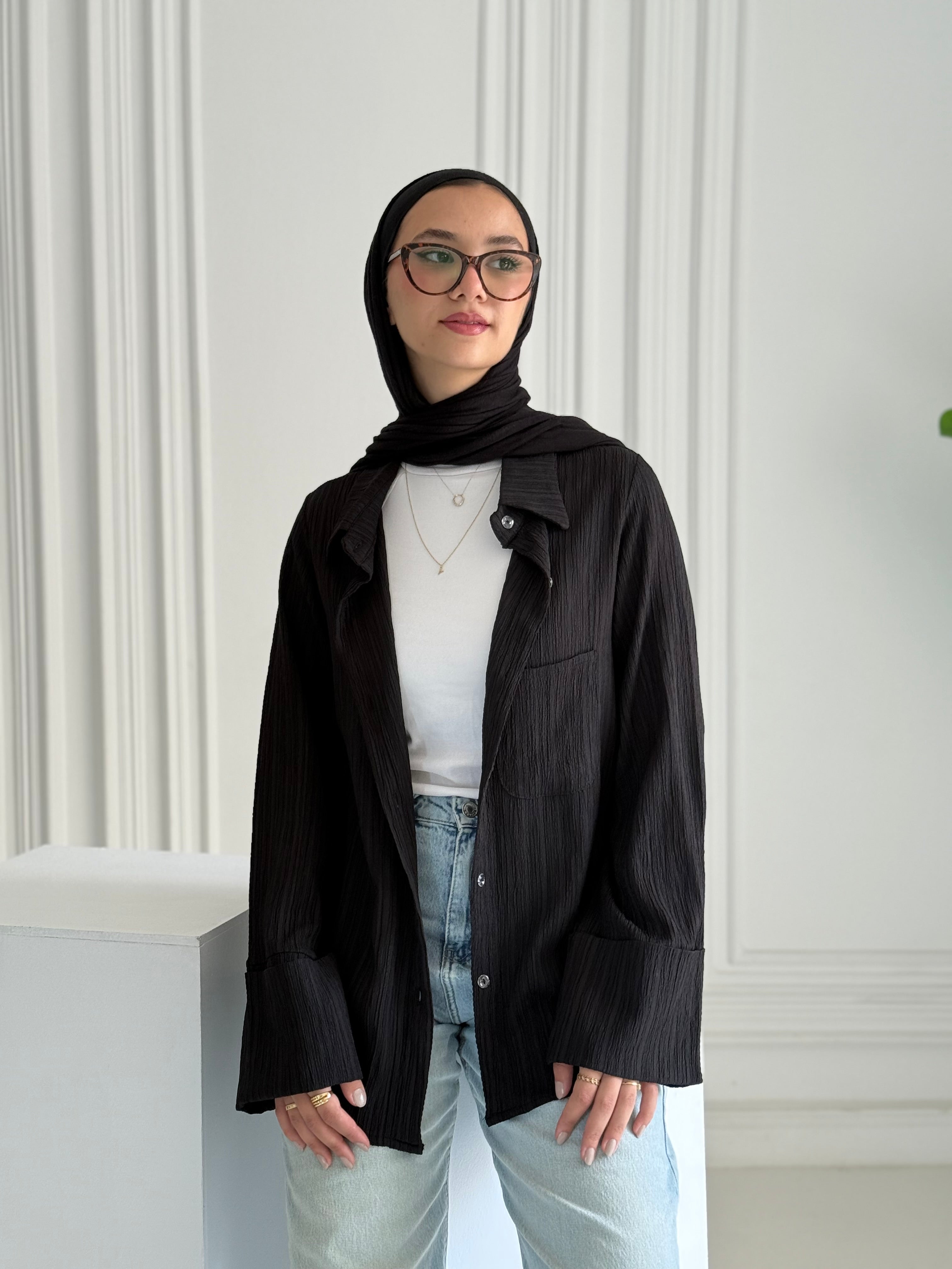 Jamila Chemise🤍 Black