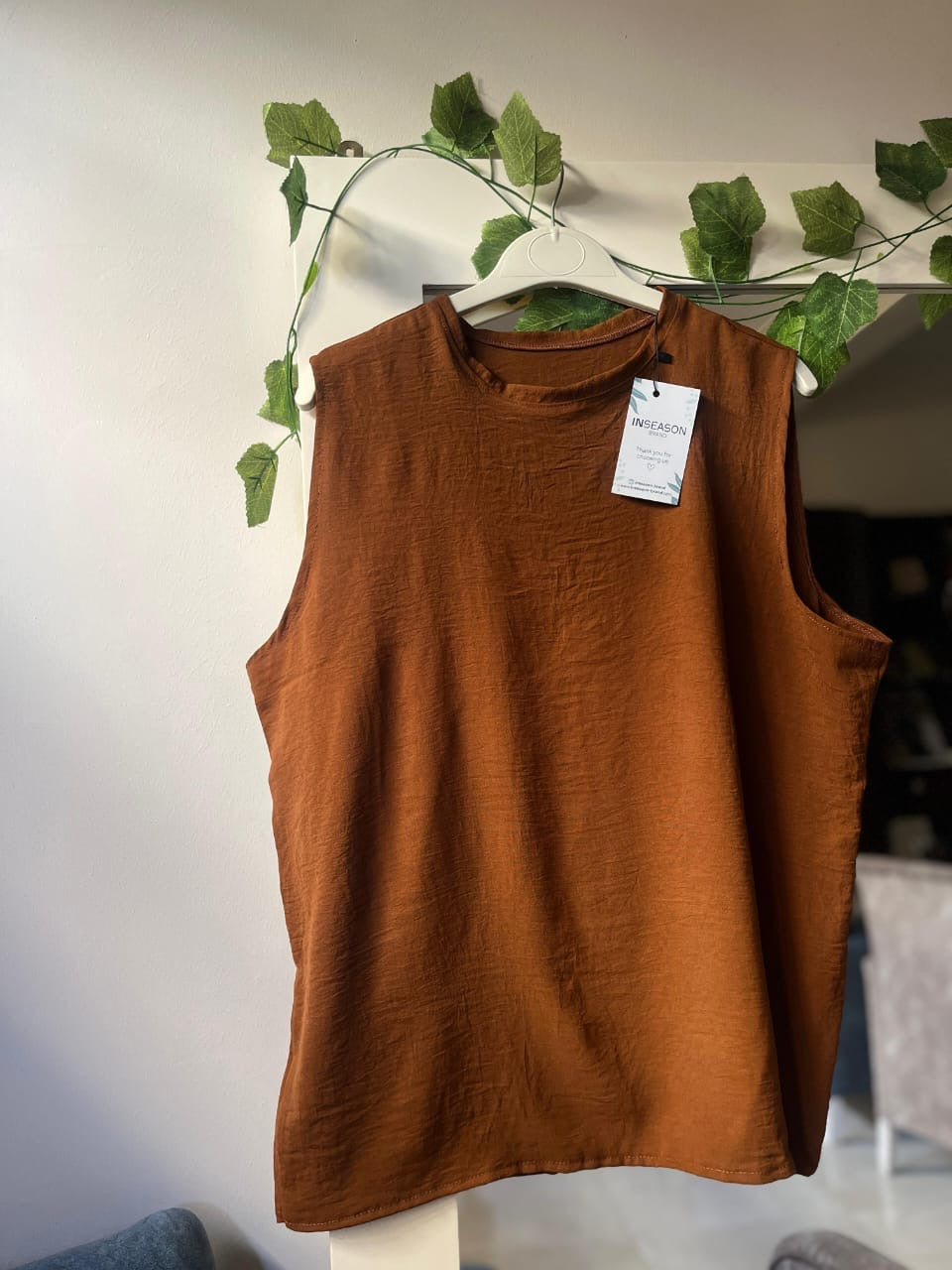 Basic Top🎽 Camal