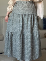 Flora Skirt💓 One size: from 55 kg to 95 kg Olive