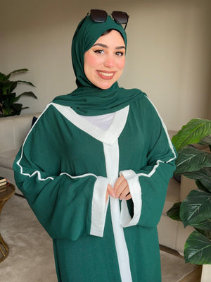 Taqwa Abaya Dark green
