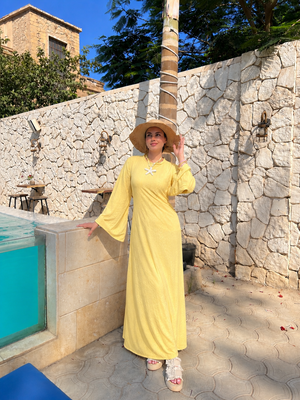 Lily Dress Yellow