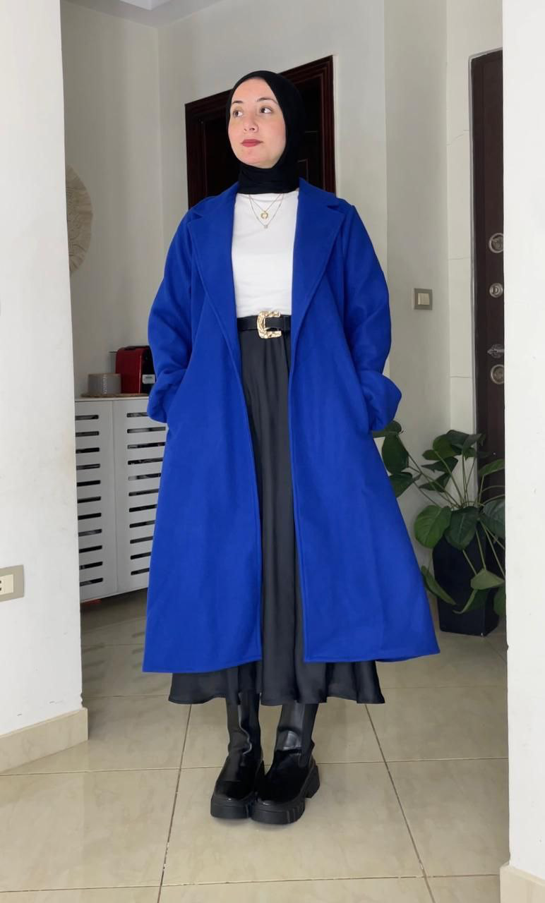 Winter Coat dark blue