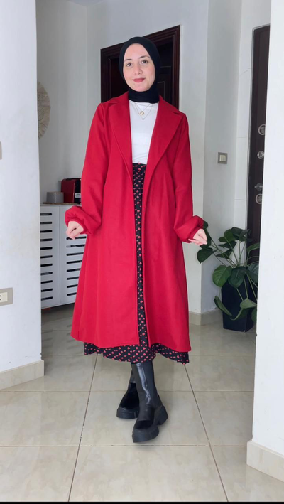 Winter Coat red