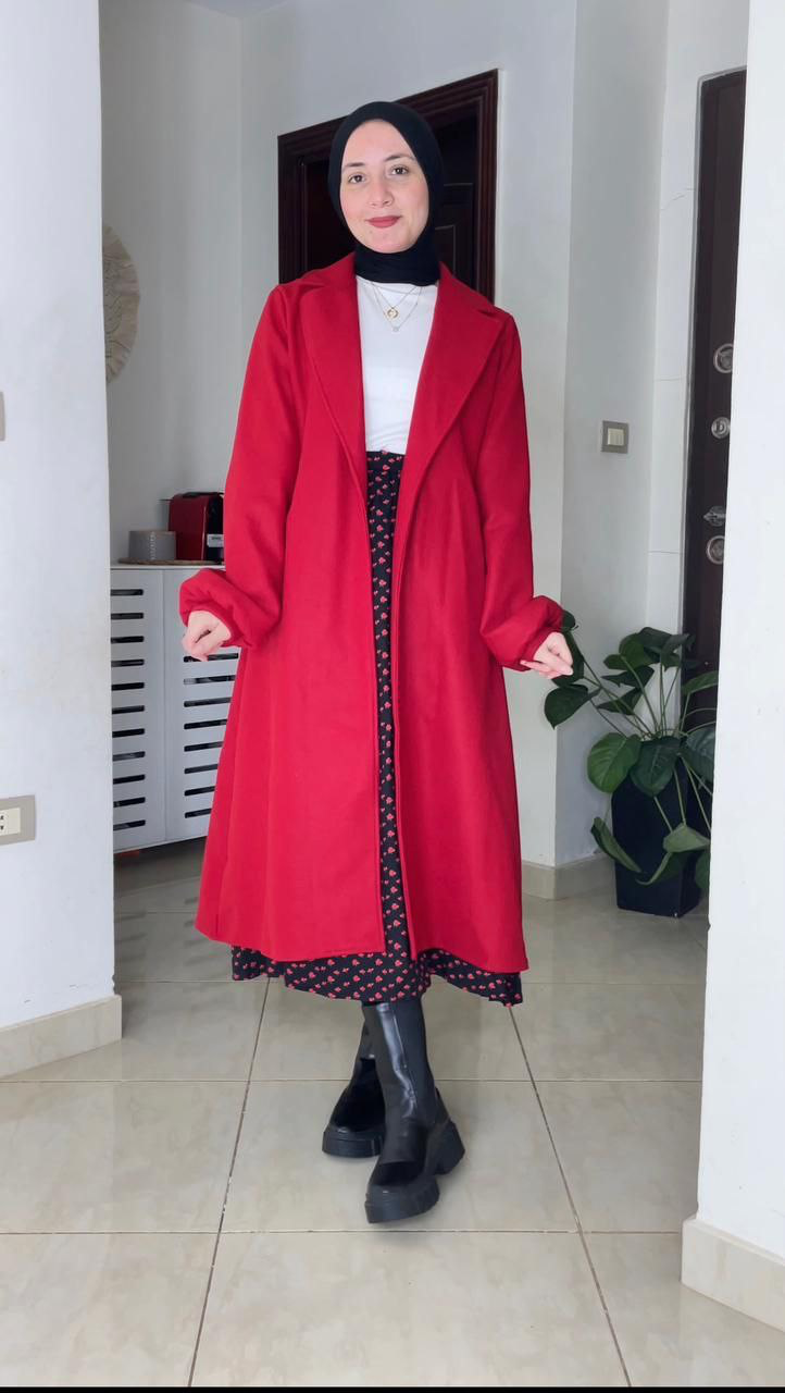 Winter Coat red