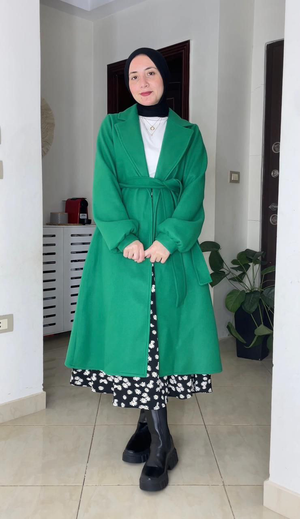 Winter Coat green