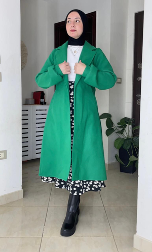 Winter Coat green