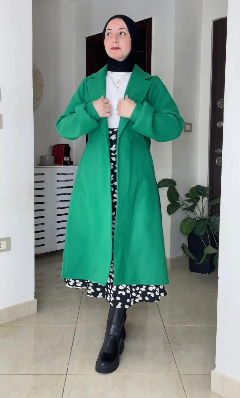 Winter Coat green