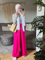 Wideleg Pants Pink