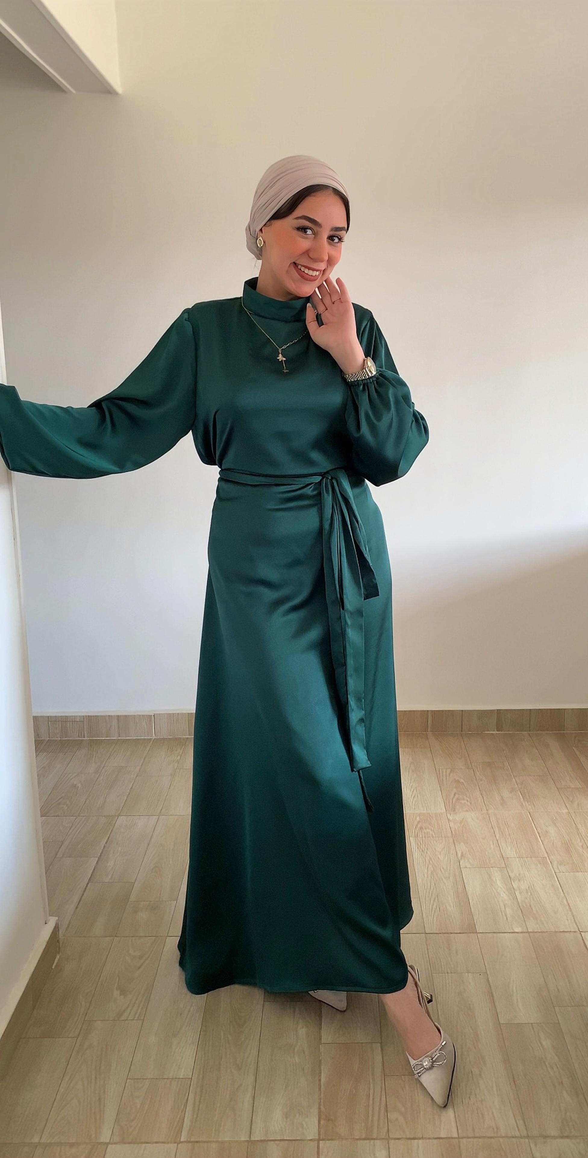 Soirée Dress - فستان سوارية olive