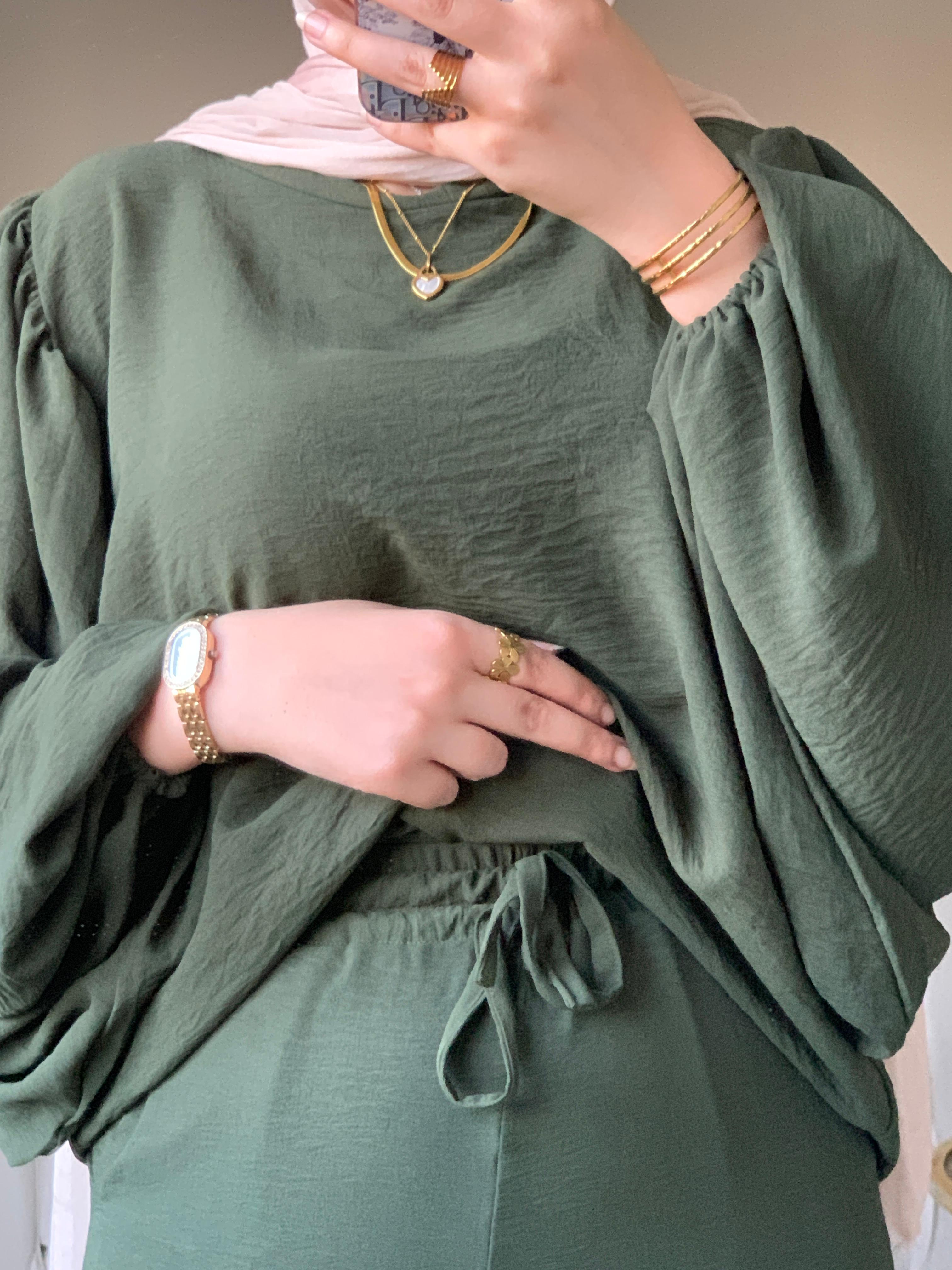 University Set🥱 Olive