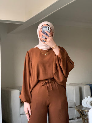 University Set🥱 Brown