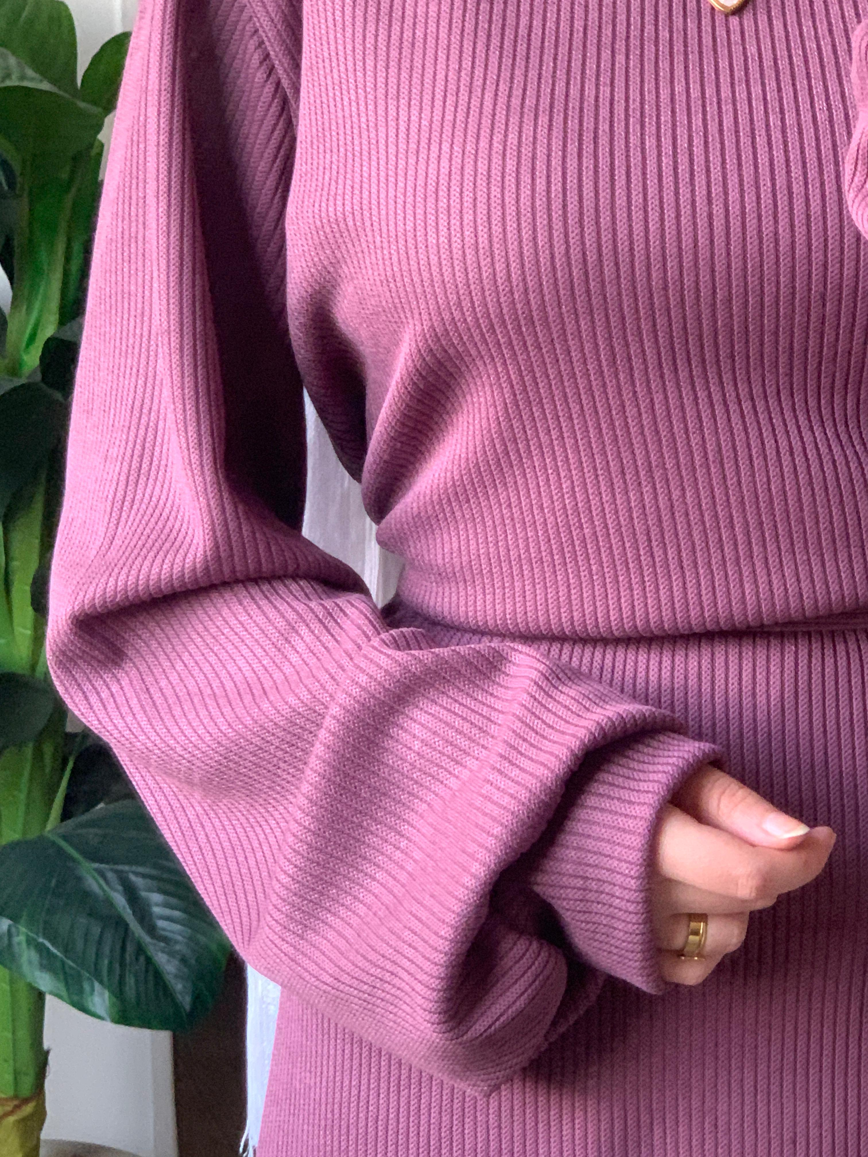 Winter Dress lilac