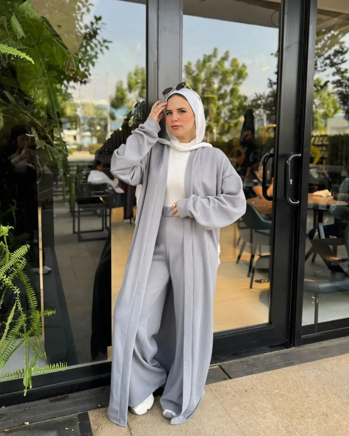 winter suit grey