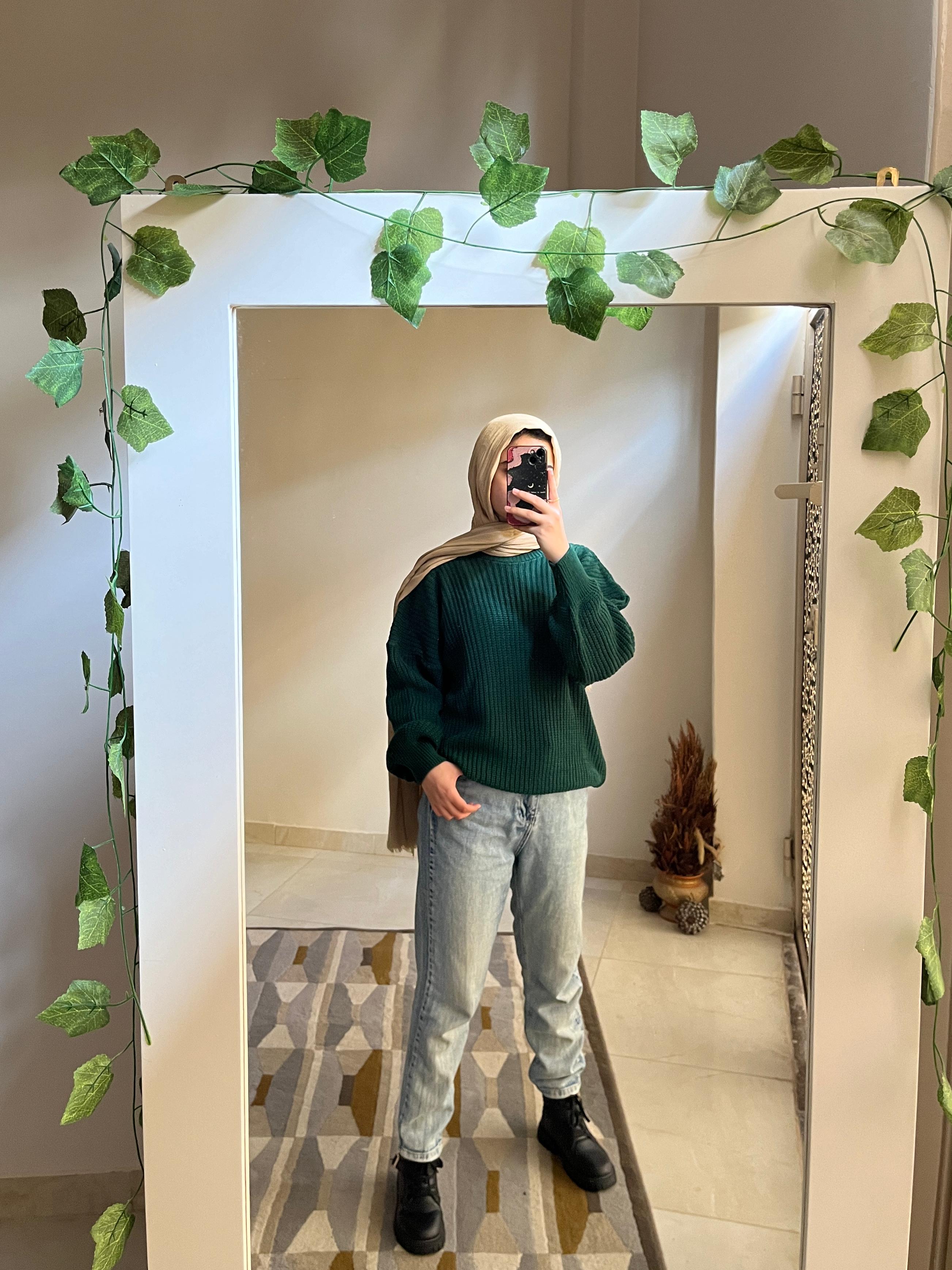 Tricot pullover darkgreen