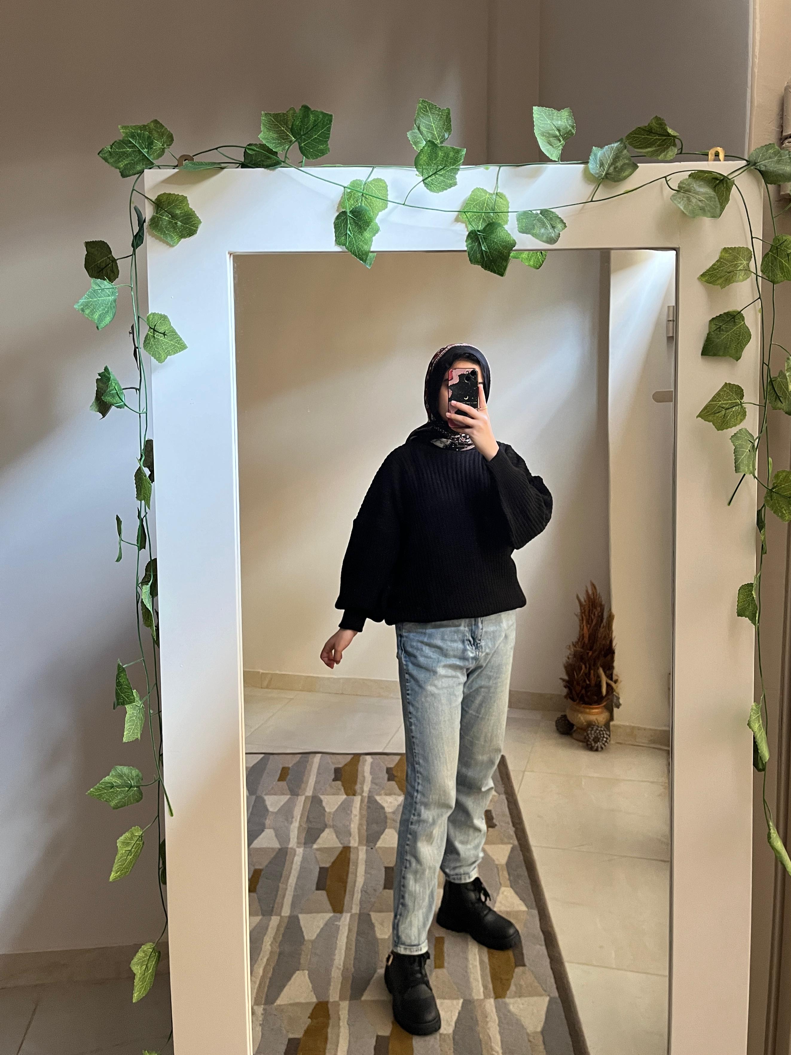 Tricot pullover Black