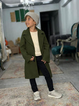 Boy's coat Olive