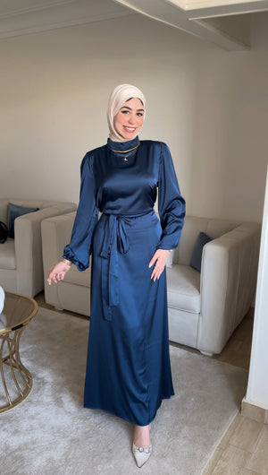 Soirée Dress - فستان سوارية blue