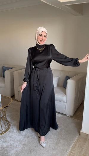 Soirée Dress - فستان سوارية Black