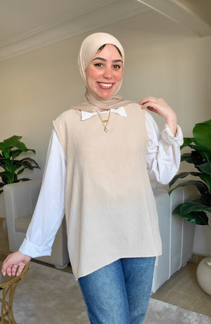 Basic Top🎁 Beige