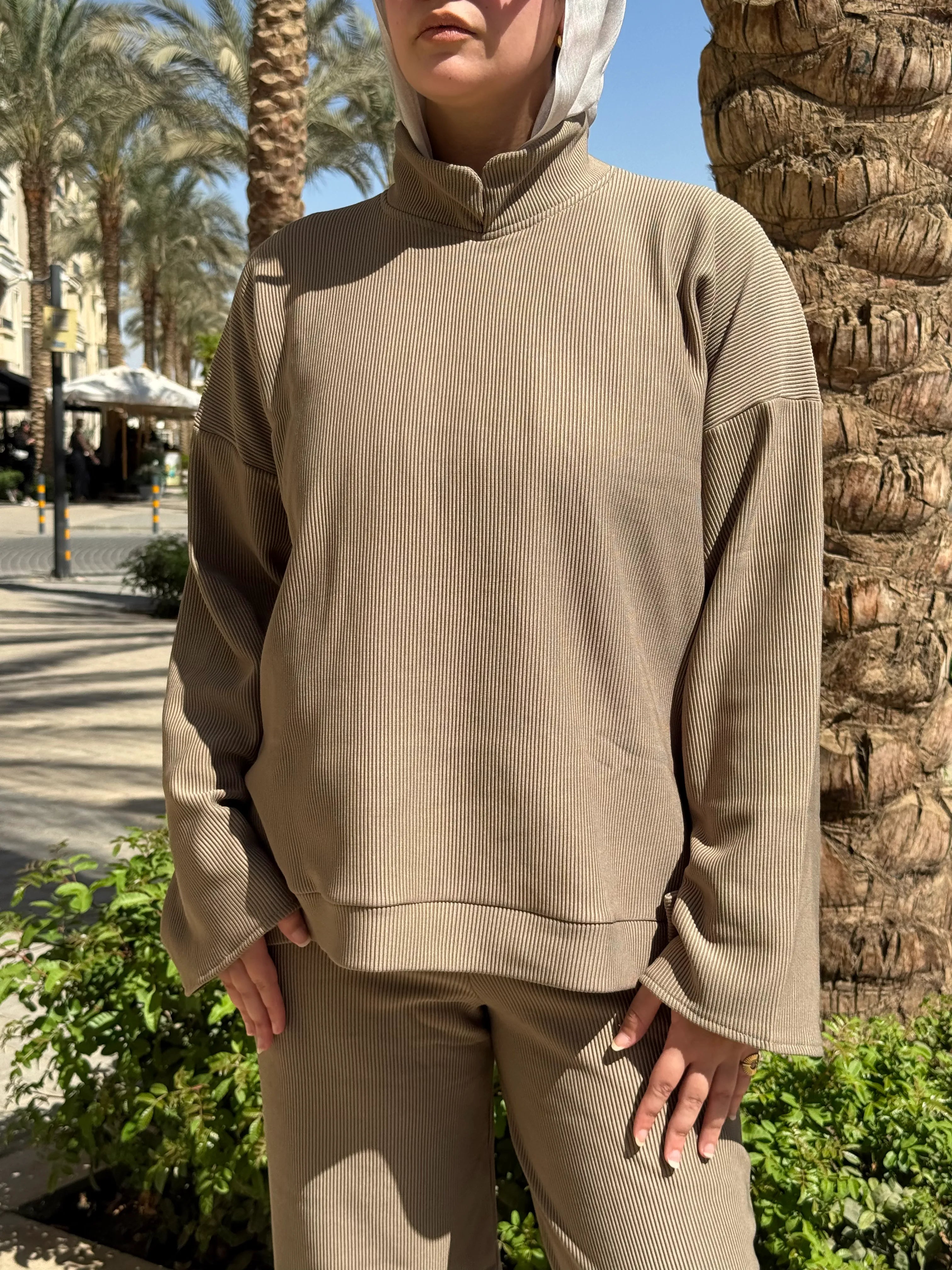 winter suit Olive
