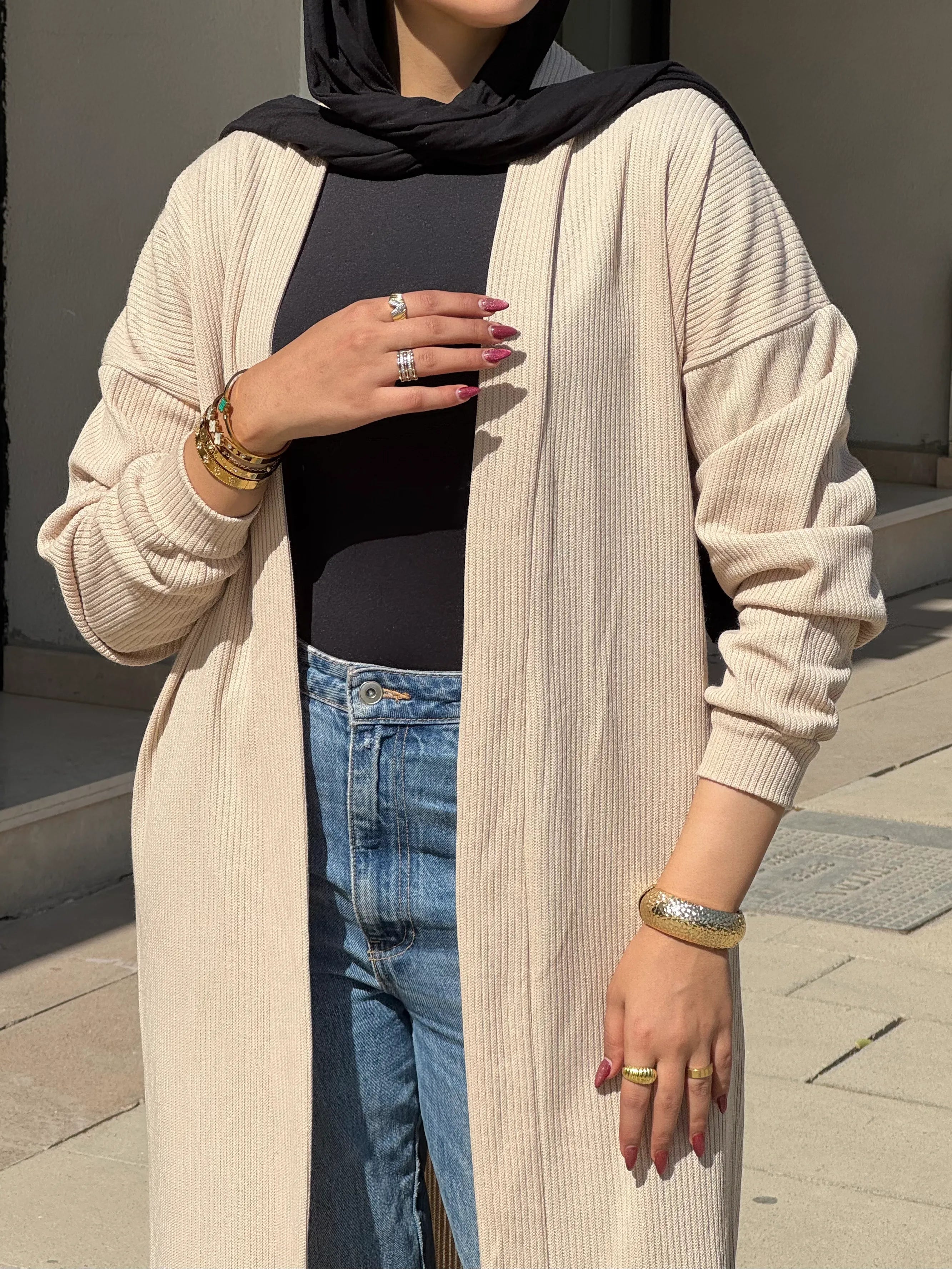 Winter Cardigan Beige