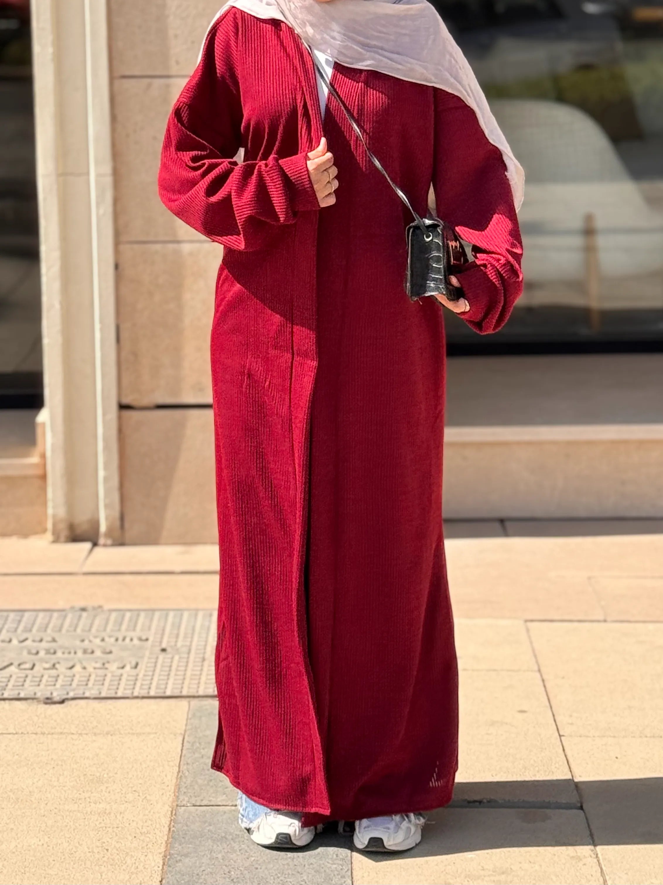 Winter Cardigan Burgundy