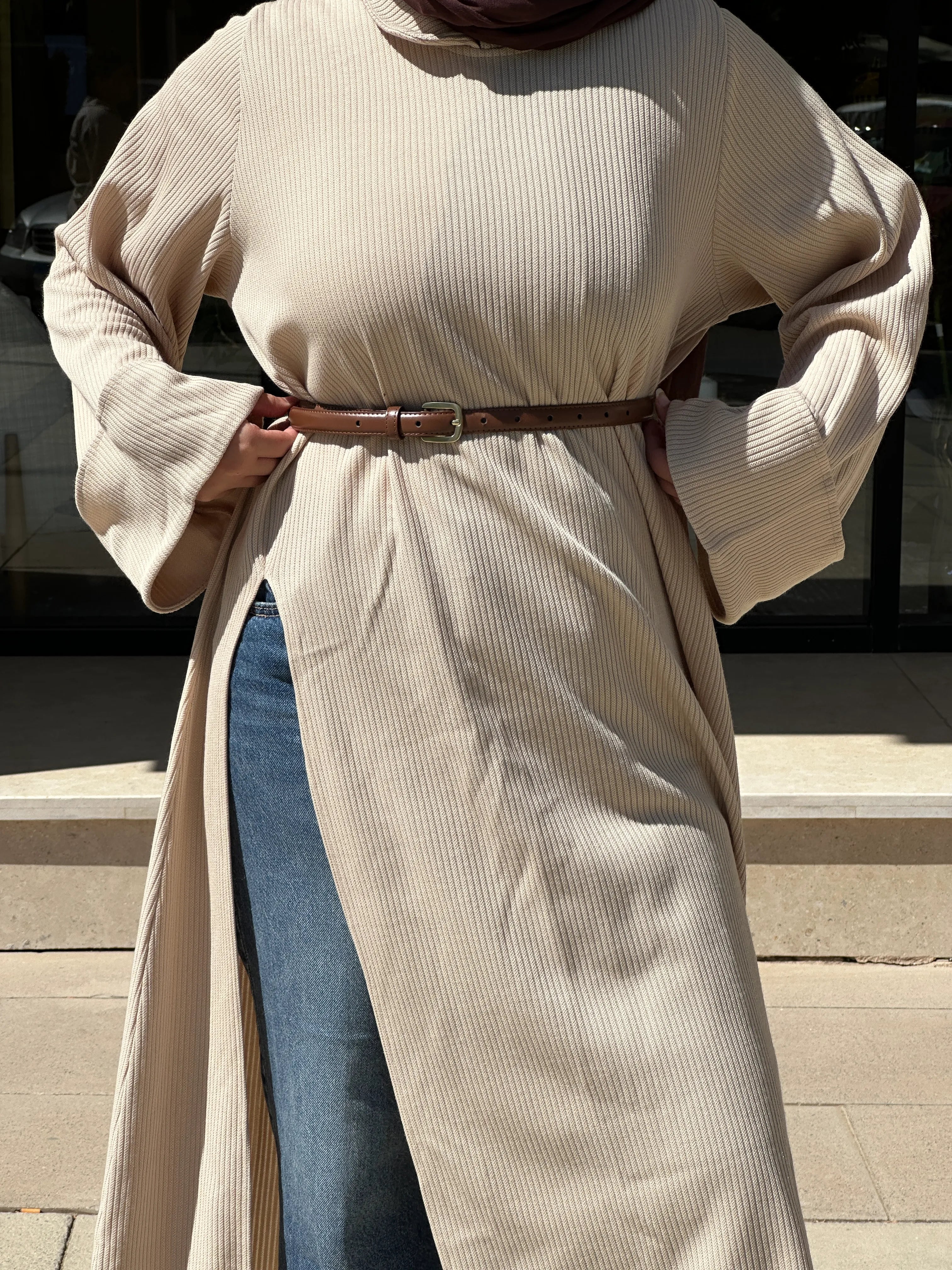 cozy blouse Beige