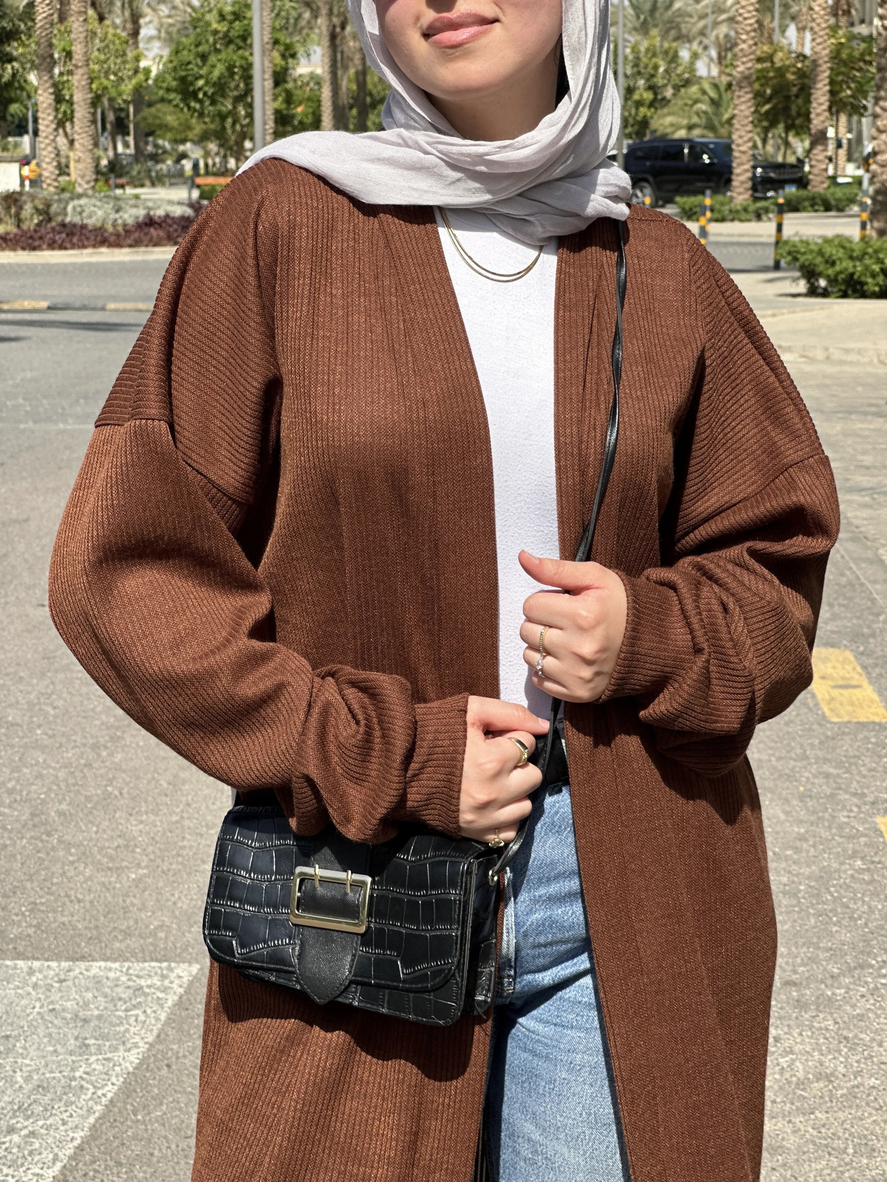 Winter Cardigan Camel