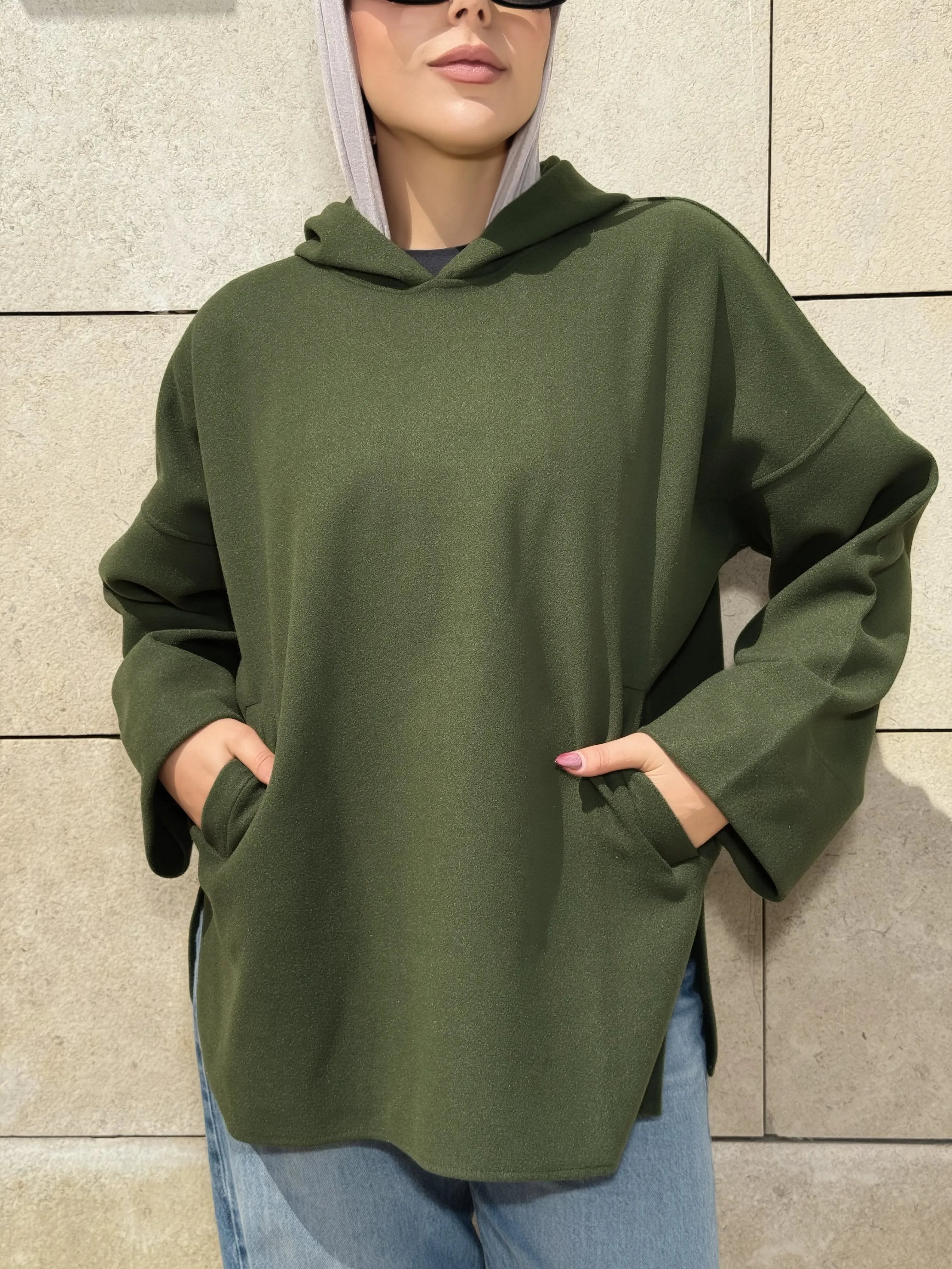 Ease Hoodie Olive