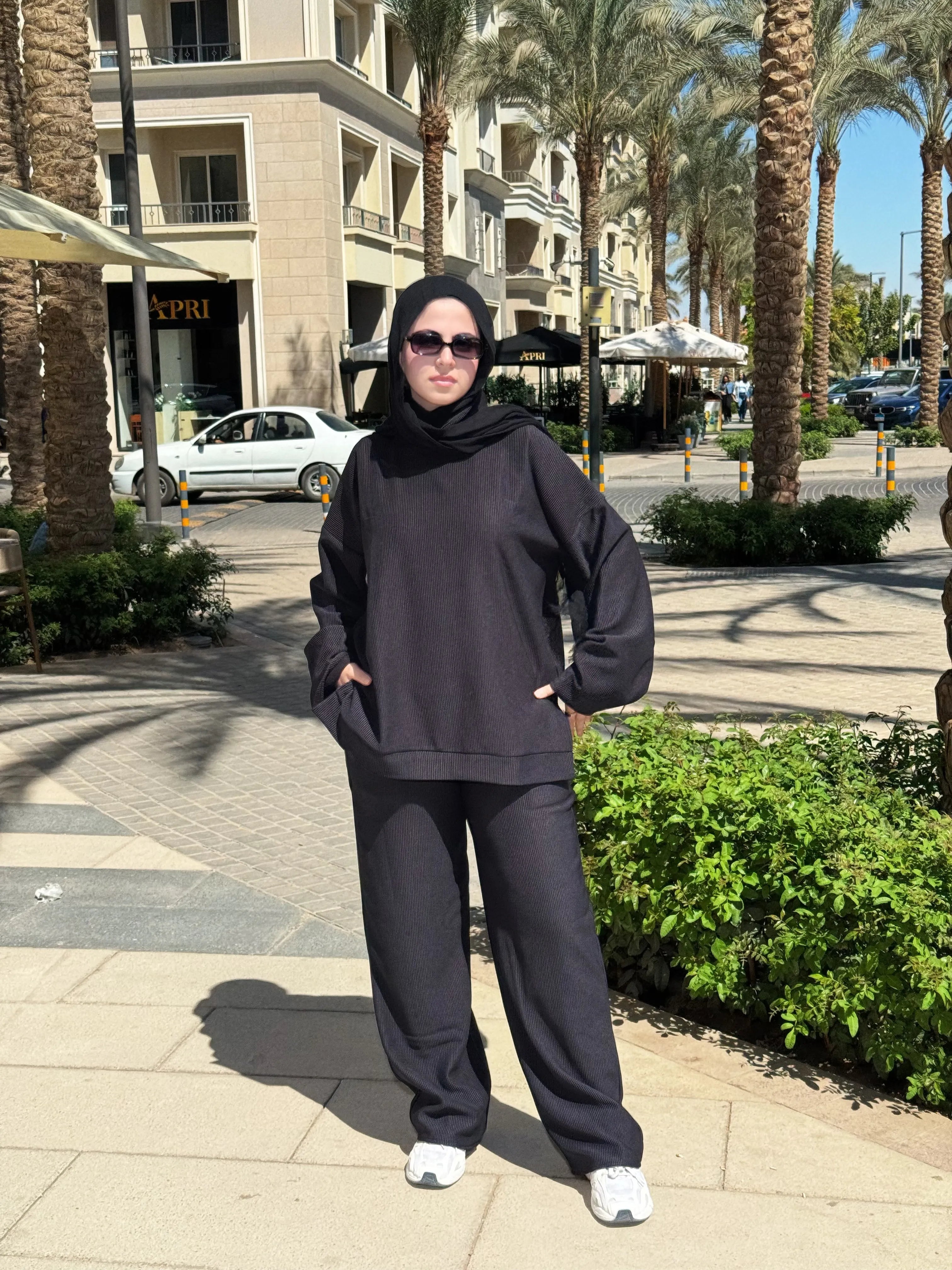 winter suit Black