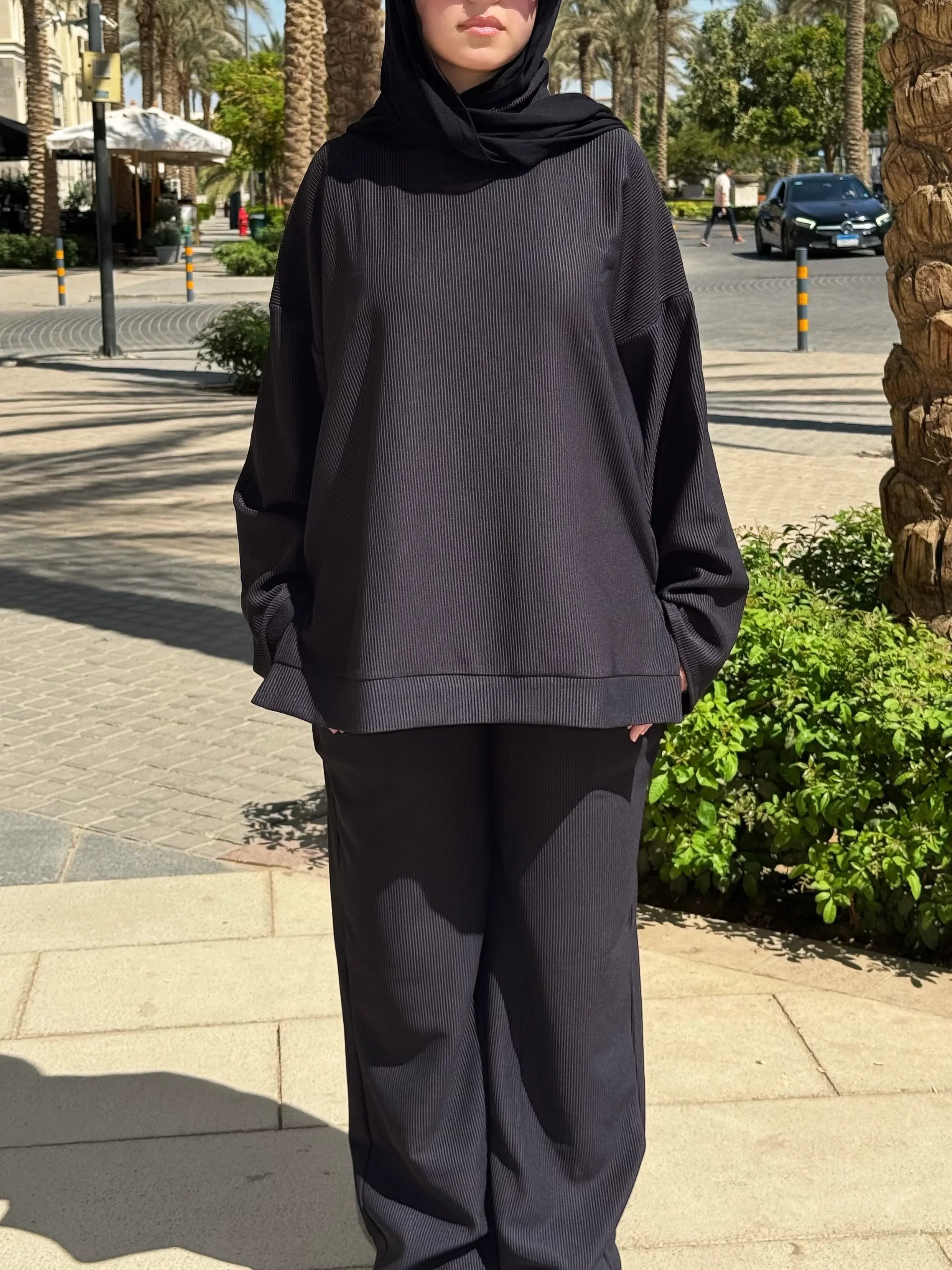 winter suit Black