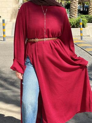 cozy blouse Burgundy