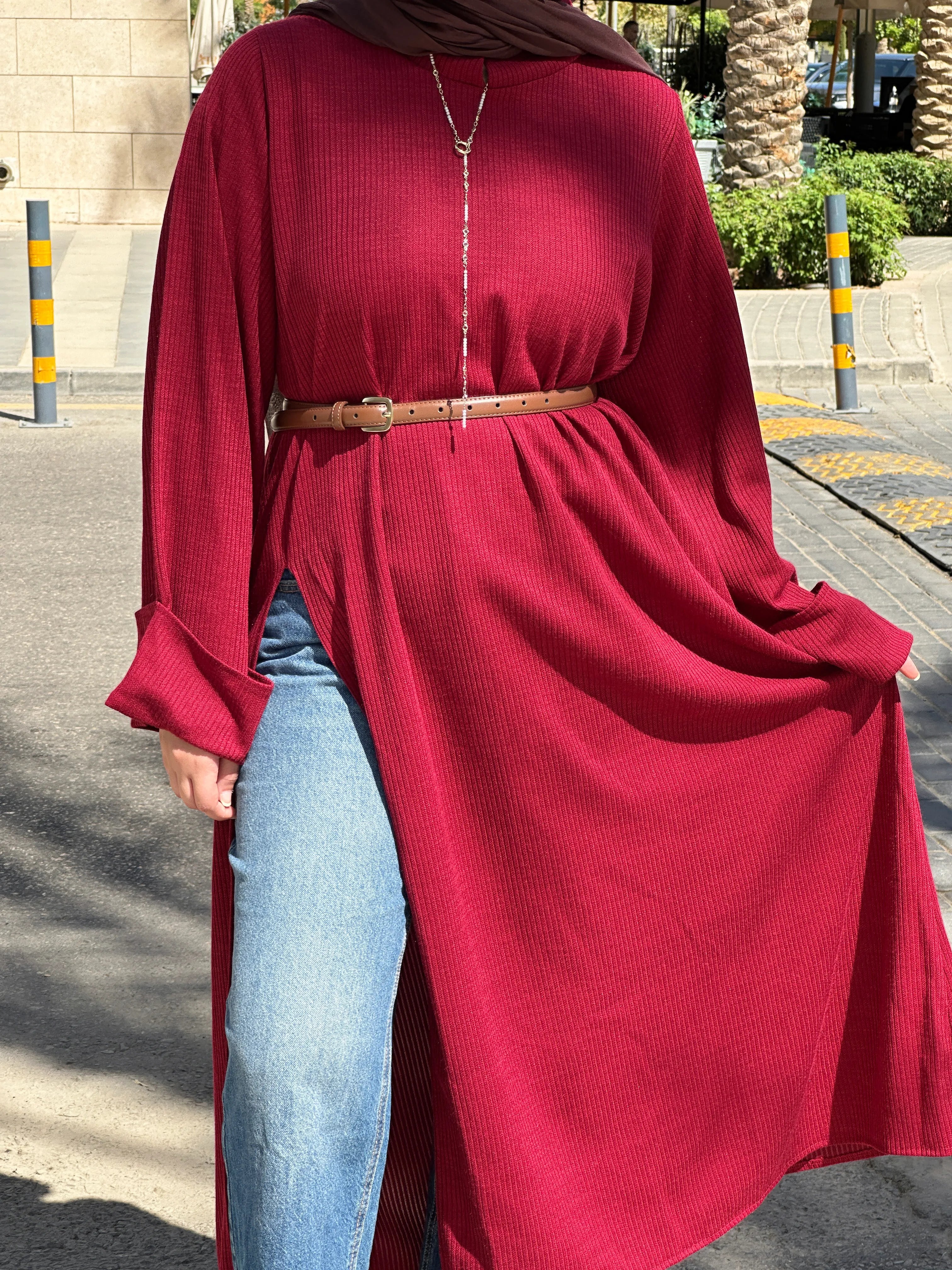 cozy blouse Burgundy