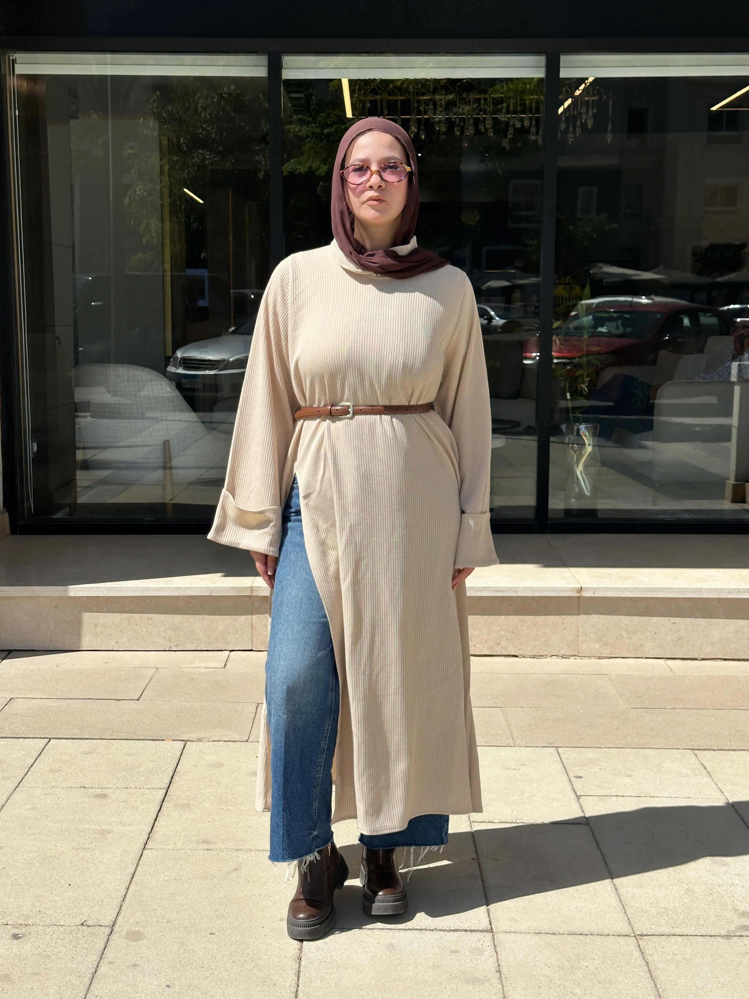 cozy blouse Beige