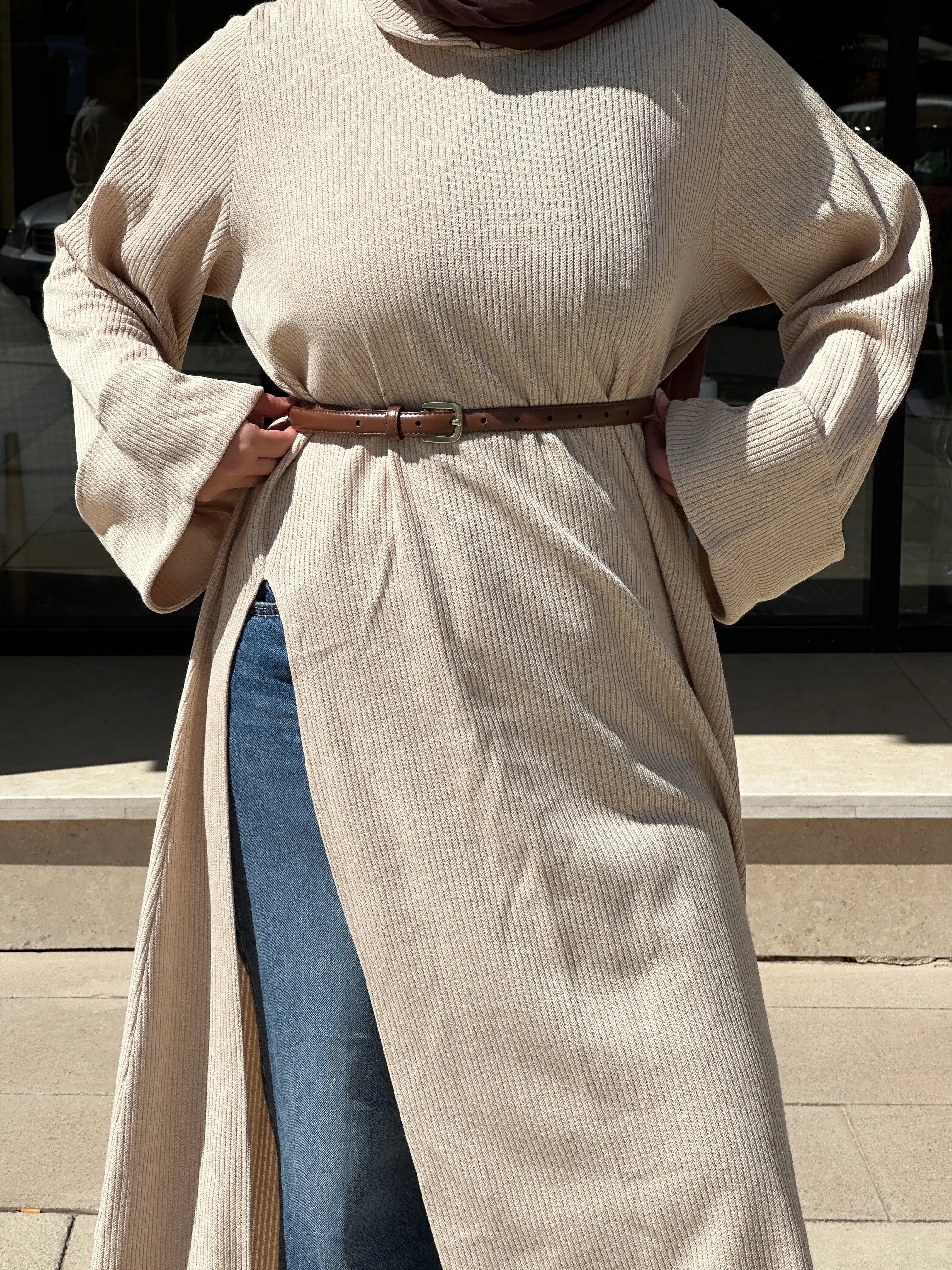 cozy blouse Beige