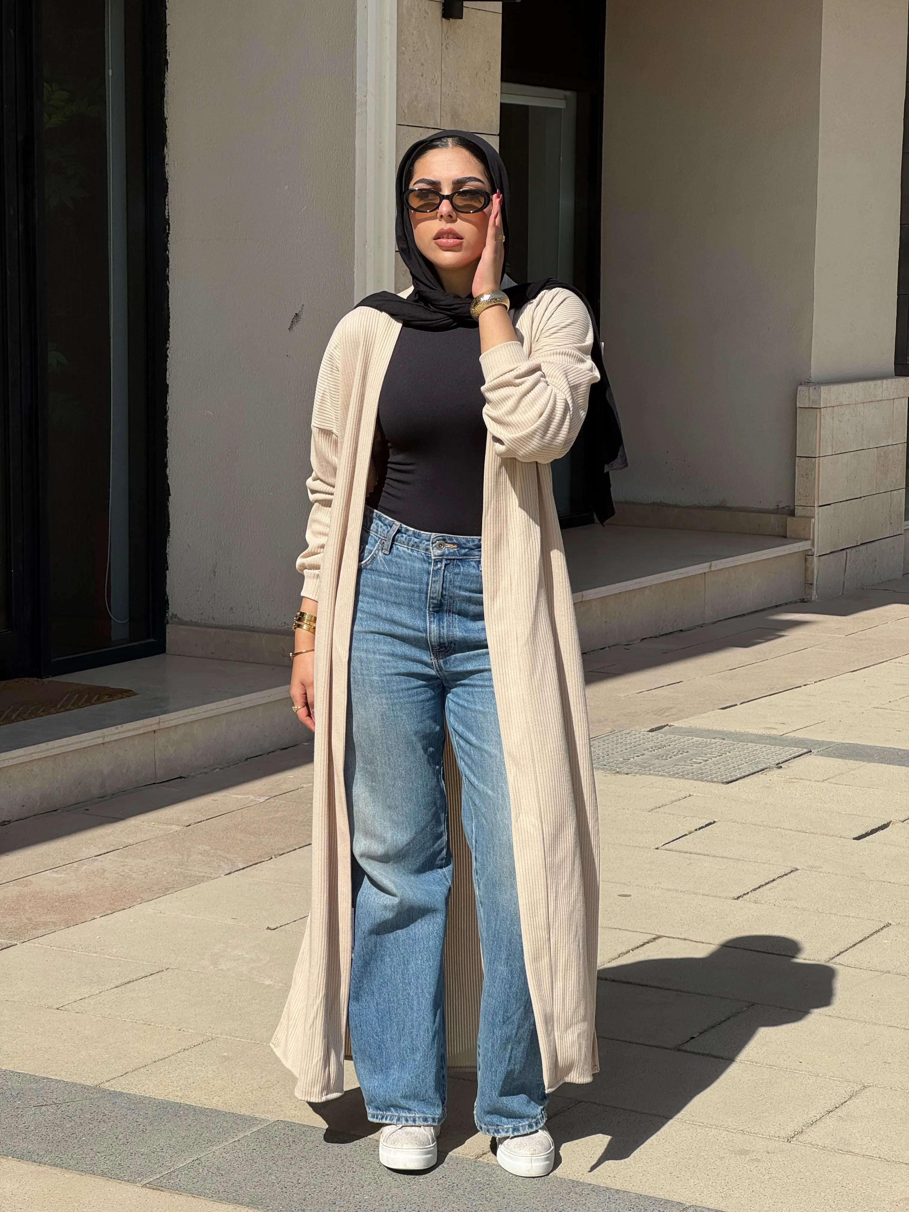 Winter Cardigan Beige