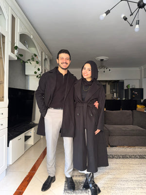 Matching Coat (Best Price) Black