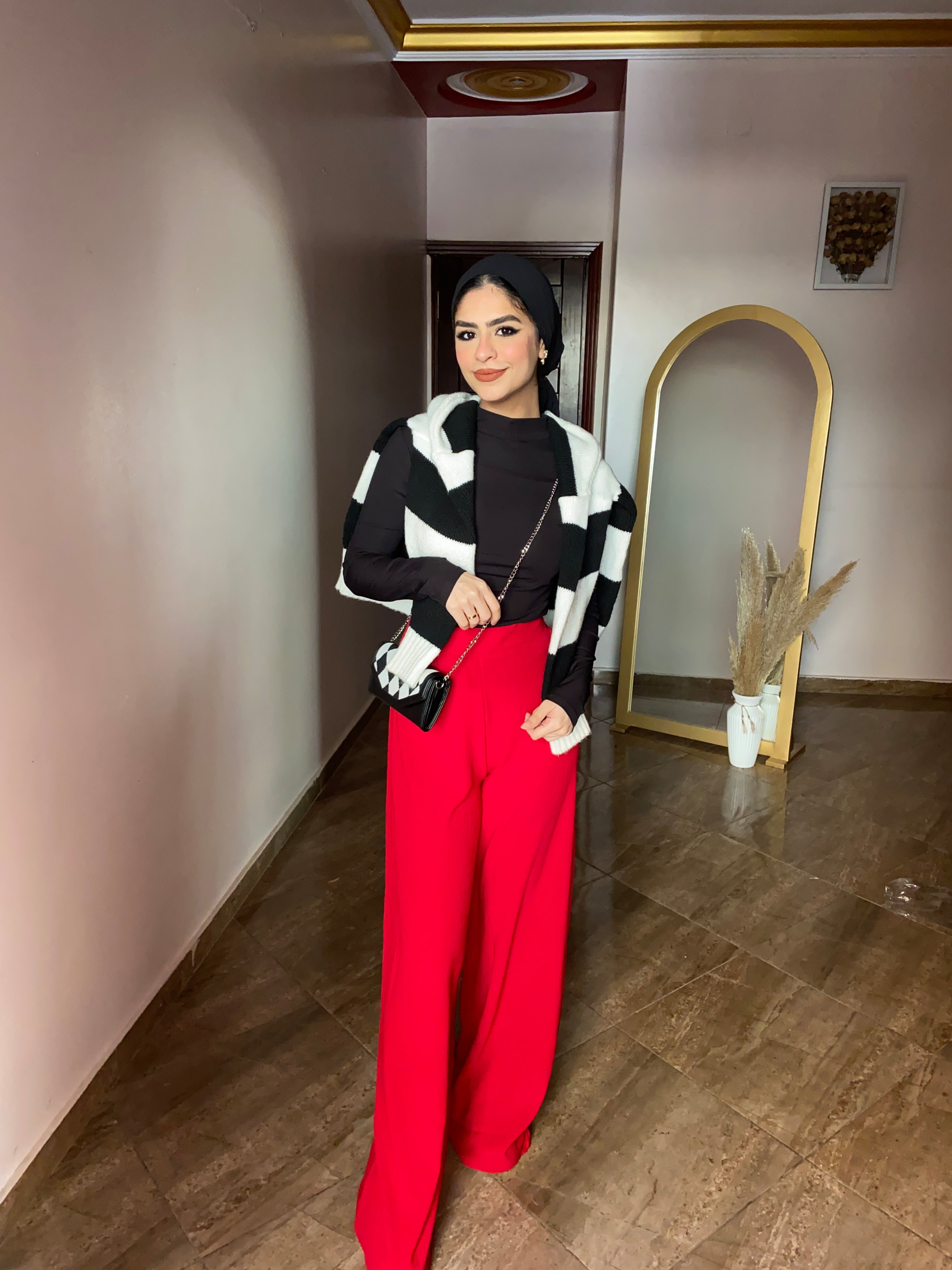 Wideleg Pants🎁 Red