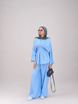 Linen set Blue