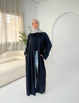 Shirt dress Black