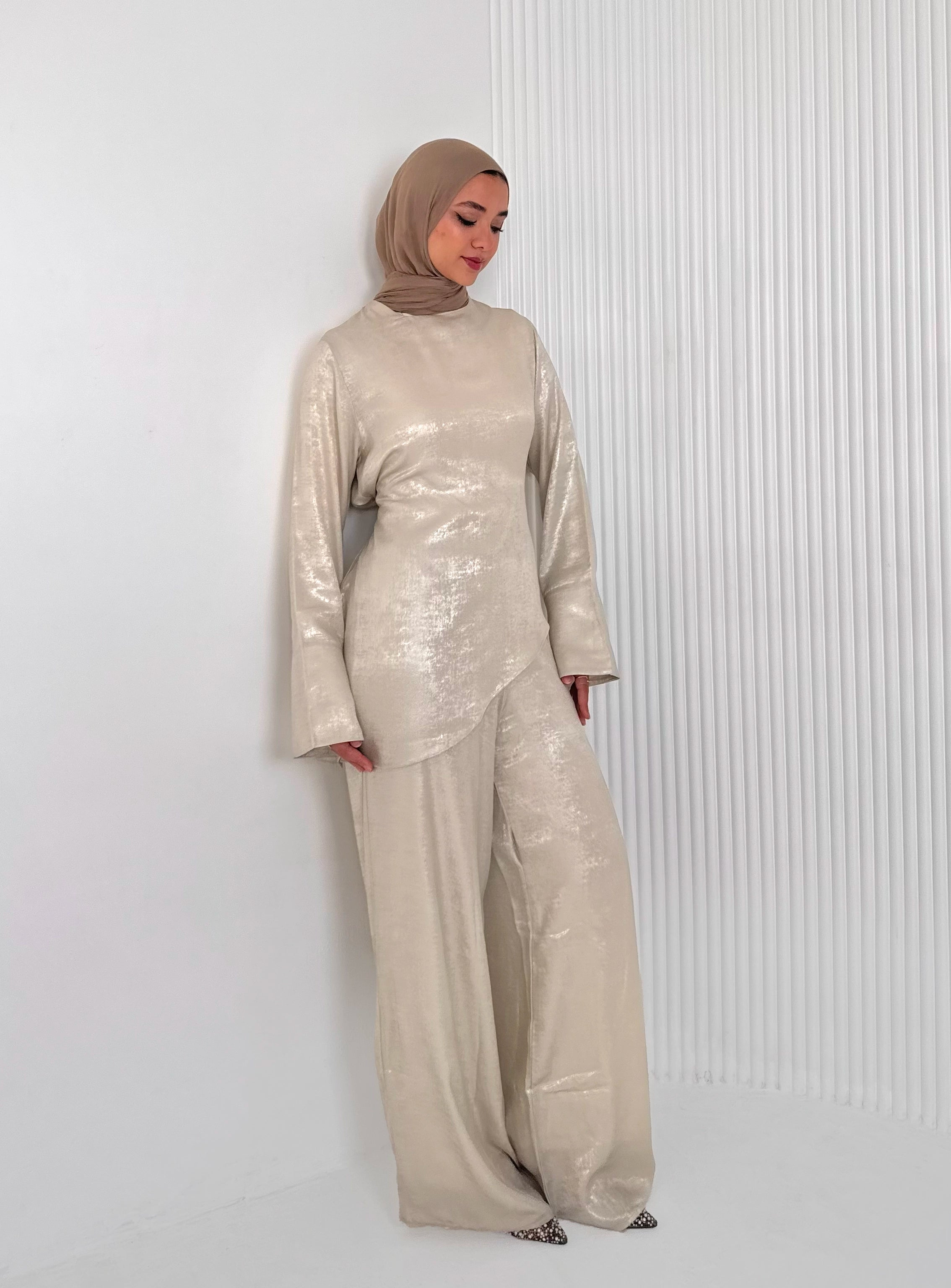 Shimmery set