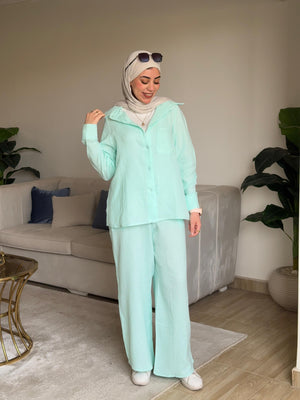 Crinkle Set🍭 Mint Green