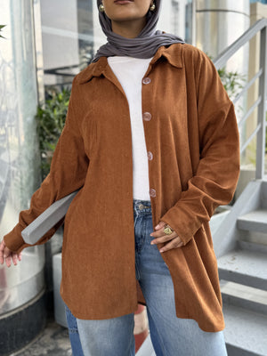 Winter chemise - شيميز شتوي brown